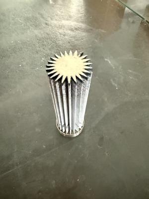 Replacment 114056 Piab Pleated Cartridge Filter Element For Vacuum Conveyors Polyester PTFE Material