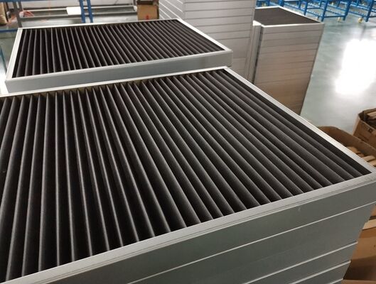 Pleated Inlet Air Filter with Large Filtration Area for Effective Dust Removal in Centrifugal Air Compressors
